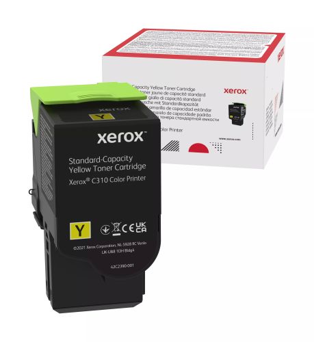 Revendeur officiel Toner XEROX C310/C315 Yellow Standard Capacity Toner Cartridge 2000 pages