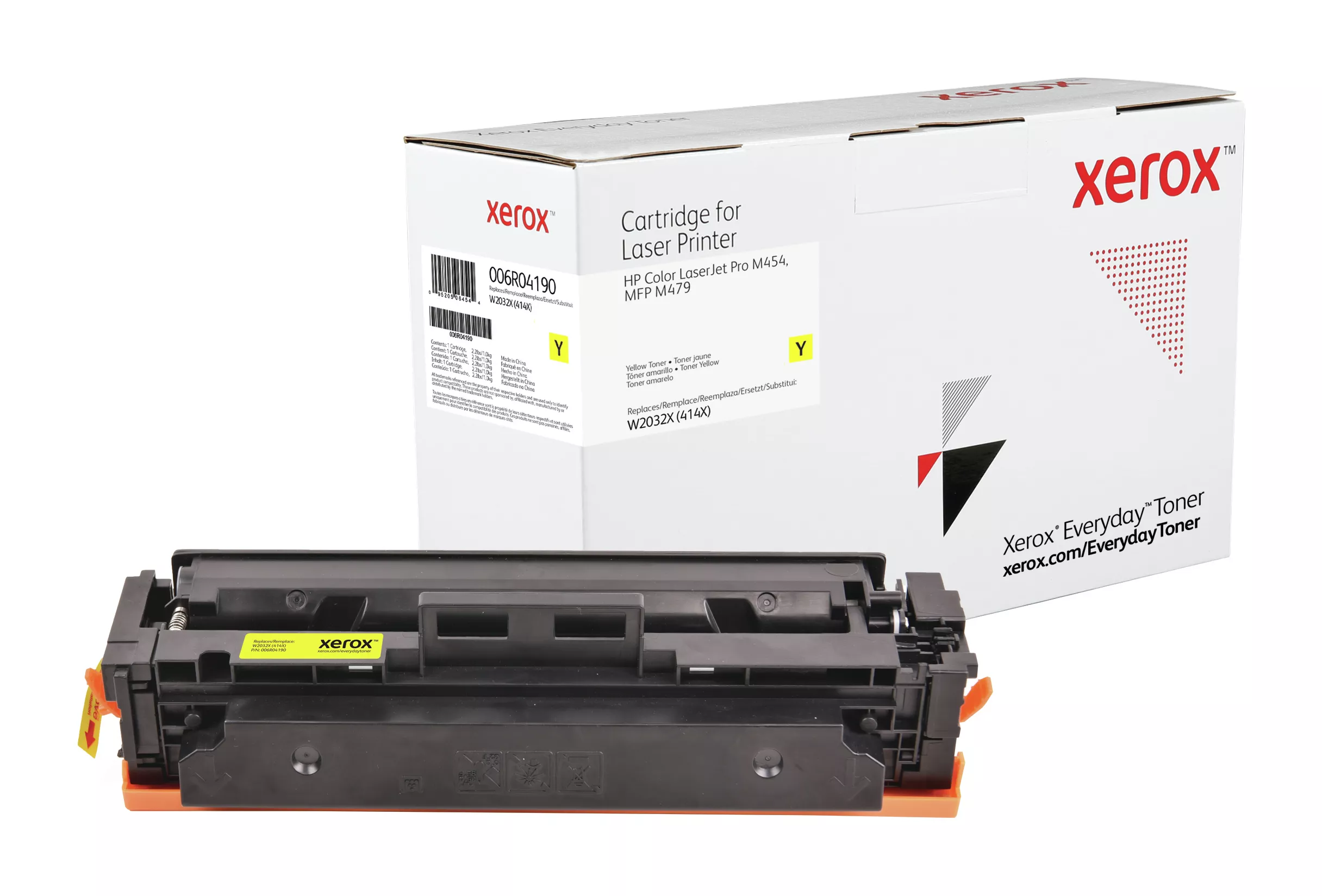 Achat Toner Jaune Everyday™ de Xerox compatible avec HP 415X au meilleur prix