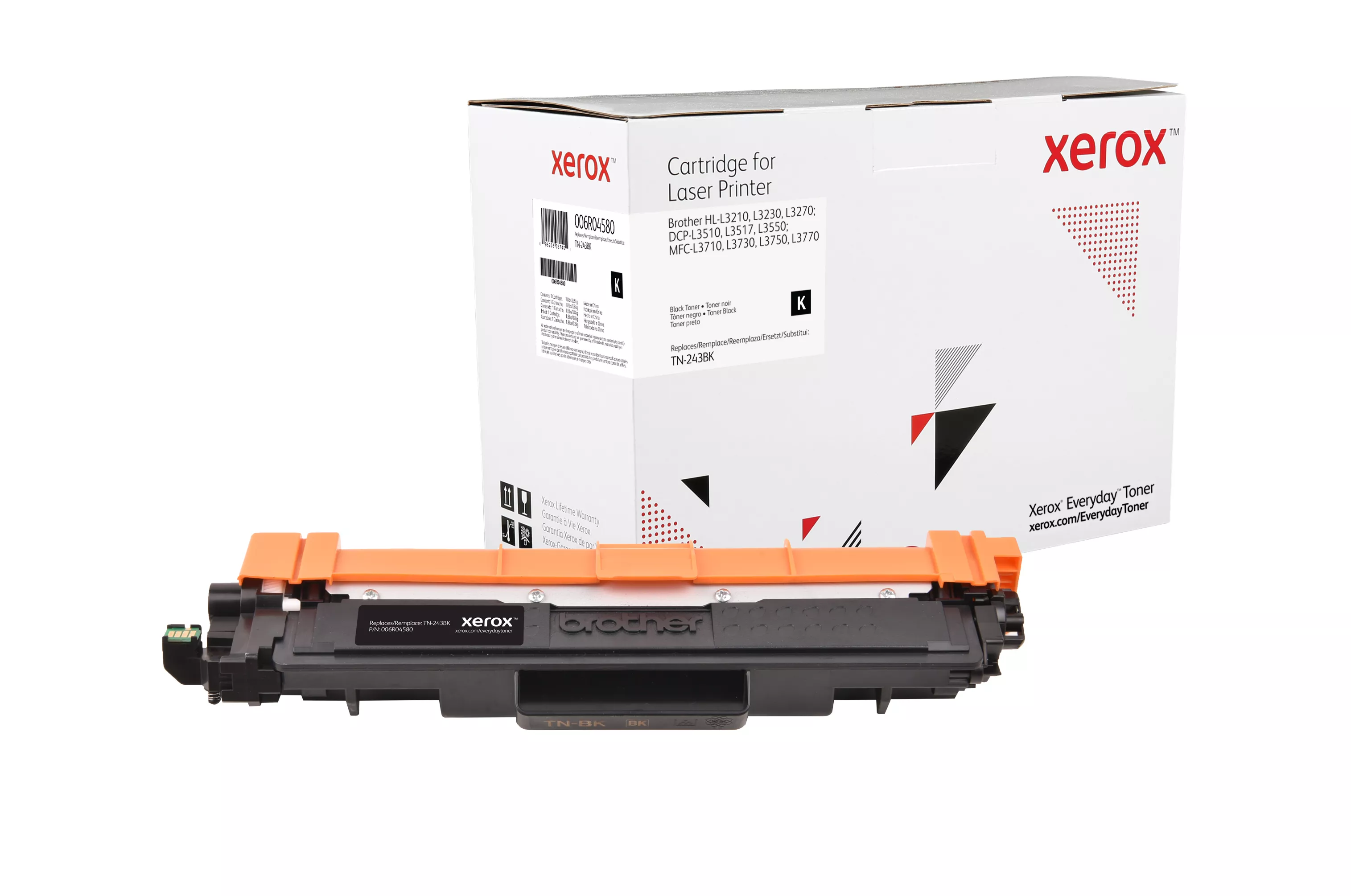 Achat Toner Noir Everyday™ de Xerox compatible avec Brother TN - 0095205037401