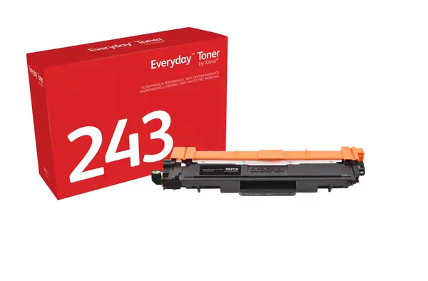 Toner Noir Everyday™ de Xerox compatible avec Brother TN-243BK, Grande capacité - visuel 1