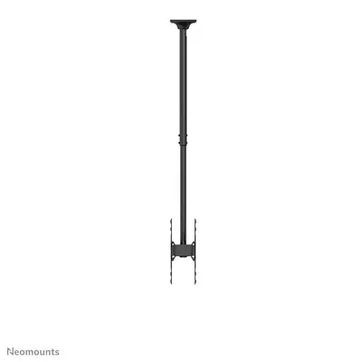 Neomounts FPMA-C340DBLACK Support de plafond pour écran de 32-75" - h106-156 cm - Support Fixe & Mobile - visuel 7