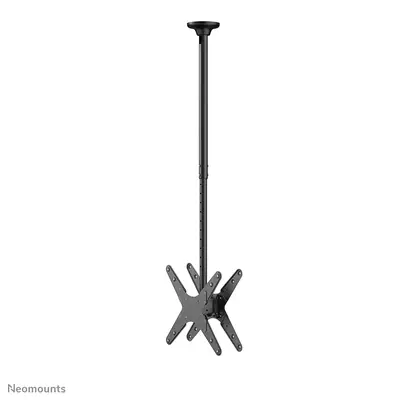 Neomounts FPMA-C340DBLACK Support de plafond pour écran de 32-75" - h106-156 cm - Support Fixe & Mobile - visuel 5