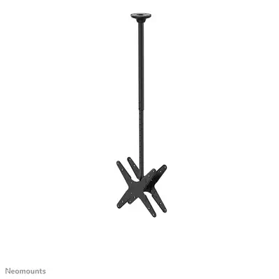 Neomounts FPMA-C340DBLACK Support de plafond pour écran de 32-75" - h106-156 cm - Support Fixe & Mobile - visuel 8