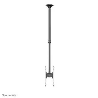 Neomounts FPMA-C340DBLACK Support de plafond pour écran de 32-75" - h106-156 cm - Support Fixe & Mobile - visuel 6