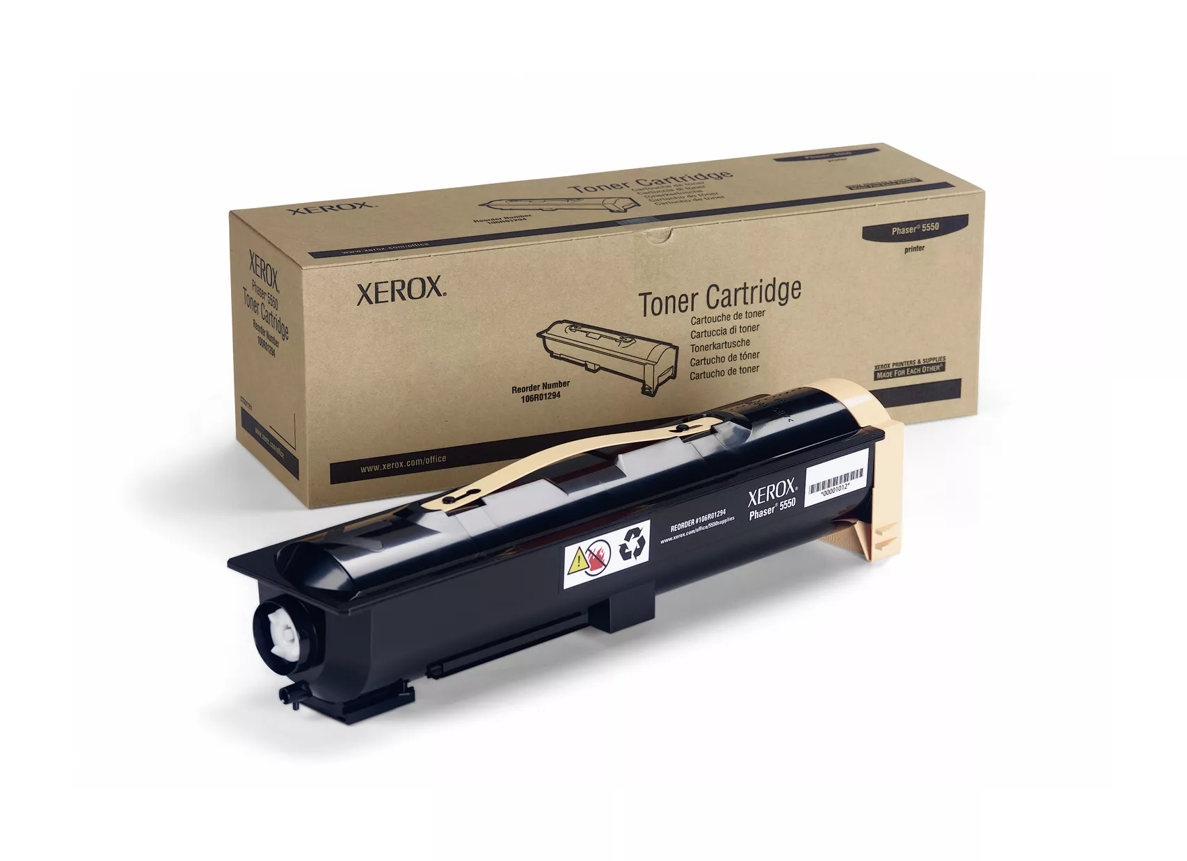 Achat Toner XEROX PHASER 5550 cartouche de toner noir capacité sur hello RSE
