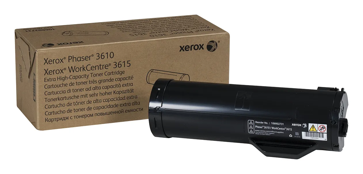 Toner Xerox 25300 pages revendeur officiel