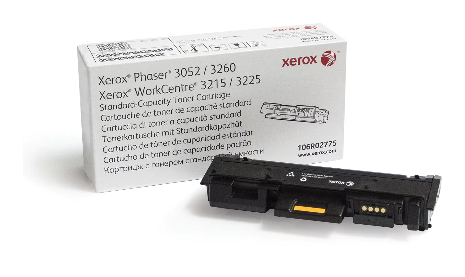 Vente Toner Cartouche de toner Noir de Capacité standard Xerox Phaser®