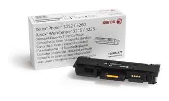 Achat Cartouche de toner Noir de Capacité standard Xerox Phaser® 3052​/​3260, WorkCentre® 3215​/​3225 (1500 pages) - 106R02775 et autres produits de la marque Xerox