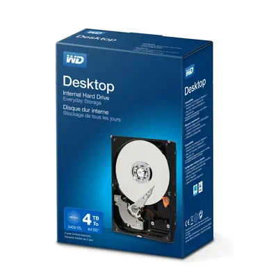 Western Digital Desktop Everyday disque dur 4 To Western Digital - visuel 1 - hello RSE - Simplicité du Plug and Play