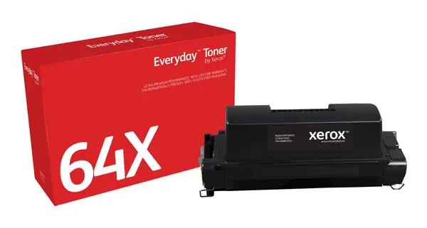 Toner Noir Everyday™ de Xerox compatible avec HP Xerox - visuel 1 - hello RSE - Des impressions qui ont du peps. Couleurs éclatantes, noirs profonds, traits nets et textes précis.