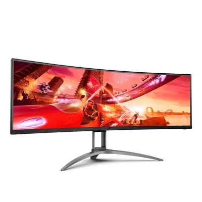 AOC AG493UCX2 49p Curved VA 32:9 DQHD 5120x1440 AOC - visuel 1 - hello RSE - DisplayHDR 400