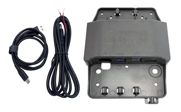 Gamber-Johnson 7160-1393-02 hub & concentrateur 5000 Mbit/s Noir - Switchs et Hubs - visuel 1