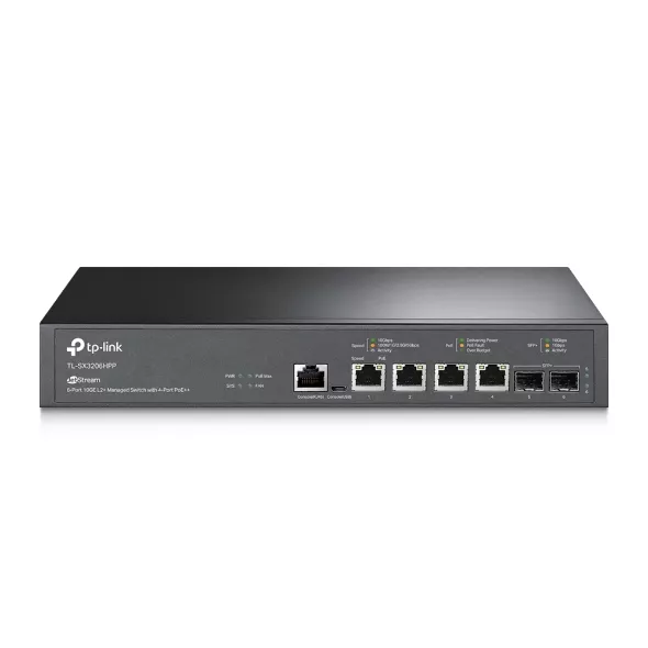 Revendeur officiel Switchs et Hubs TP-LINK JetStream 4-Port 10GBase-T and 2-Port 10GE SFP+