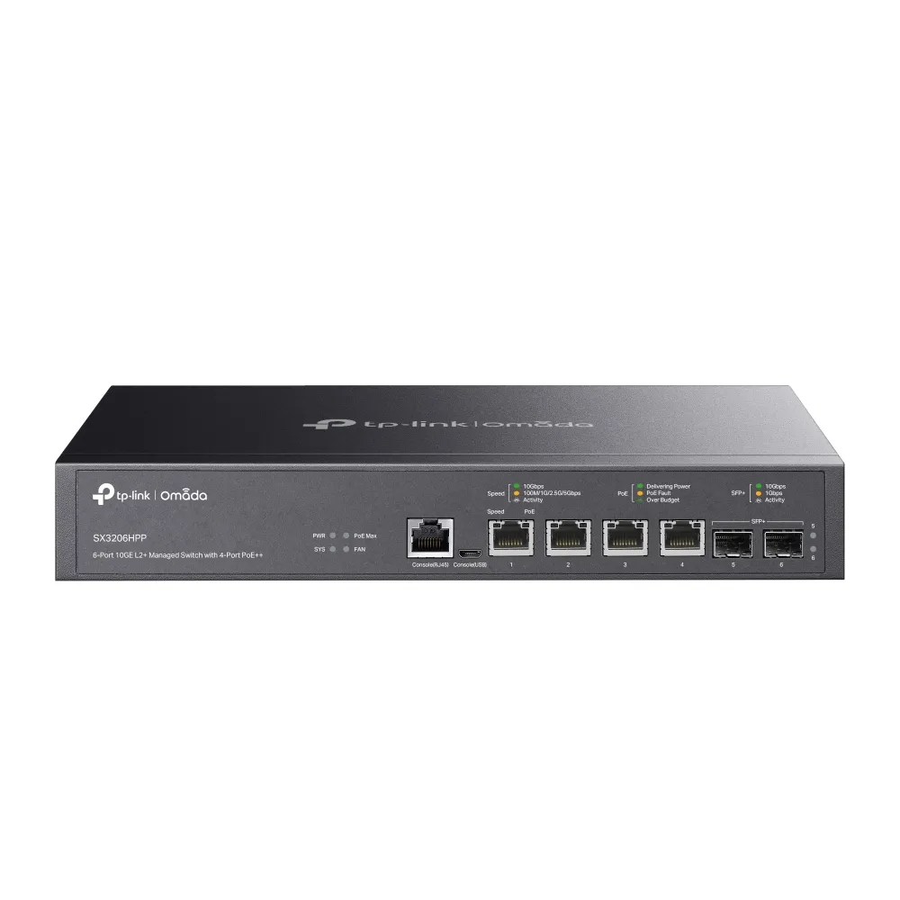 Achat TP-LINK JetStream 4-Port 10GBase-T and 2-Port 10GE SFP+ sur hello RSE - visuel 5