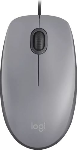 Revendeur officiel LOGITECH M110 Silent Mouse right and left-handed optical 3
