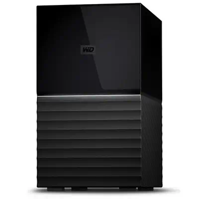 Western Digital My Book Duo boîtier de disques 16 To Bureau Noir - Disque dur Externe - visuel 1
