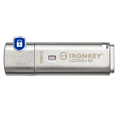 128 Go IKLP50 AES USB, w/256bit Encryption - Kingston - Adaptateur stockage - visuel 10