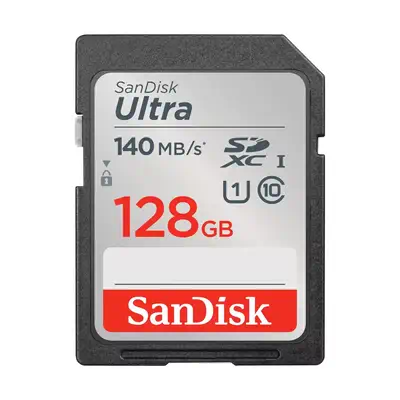 SanDisk Ultra 128 Go SDXC UHS-I Classe 10 - Sandisk - Carte Mémoire - visuel 1