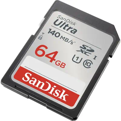 SanDisk Ultra 64 Go SDXC UHS-I Classe 10 - Sandisk - Carte Mémoire - visuel 2