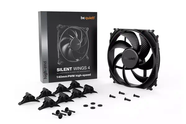 be quiet! Silent Wings 4 140 mm PWM | Ventilateur PC high - Refroidissement PC - visuel 1