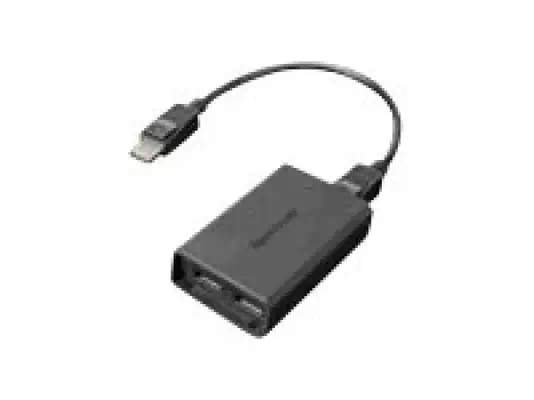 LENOVO DP to Dual-DP Adapter - Lenovo - Câble pour Affichage - visuel 3