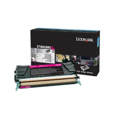 Lexmark X746A3 M Cartouche de toner 1 pièce(s) Original Magenta - Toner - visuel 1