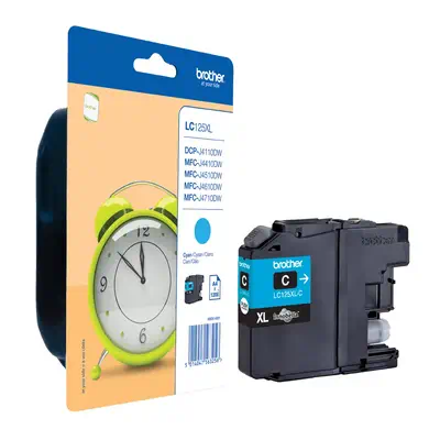 Brother LC-125XLCBP cartouche d'encre 1 pièce(s) Original Cyan - Cartouches d'encre - visuel 1