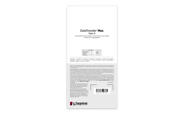 512GB USB flash disk DataTraveler Max Type-A 1000R/900W USB 3.2 Gen 2 - Kingston - Adaptateur stockage - visuel 8