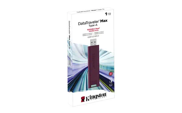 1TB DataTraveler Max Type-A 1000R/900W USB 3.2 Gen 2 - Kingston - Adaptateur stockage - visuel 7