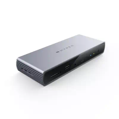 Targus HDTB4D-EUZ station d'accueil Thunderbolt 4 Gris - Accessoire - visuel 1