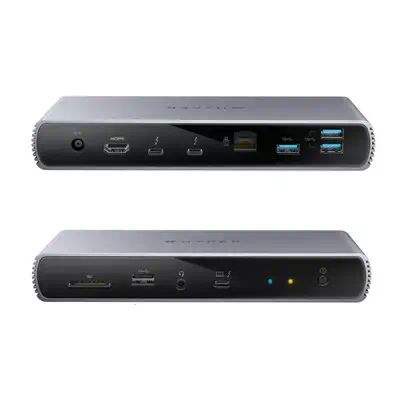 Targus HDTB4D-EUZ station d'accueil Thunderbolt 4 Gris - Accessoire - visuel 3