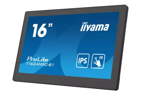 iiyama T1624MSC-B1 Écran d'affichage dynamique Écran plat interactif 39,6 cm (15.6") LCD 450 cd/m² F - Ecran Ordinateur - visuel 5