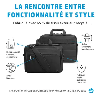 Sacoche pour ordinateur portable HP Professional 15,6 pouces - Sacoche & Housse - visuel 7