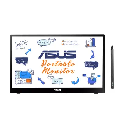 ASUS MB14AHD écran plat de PC 35,6 cm Asus - visuel 1 - hello RSE - Connectivité complète