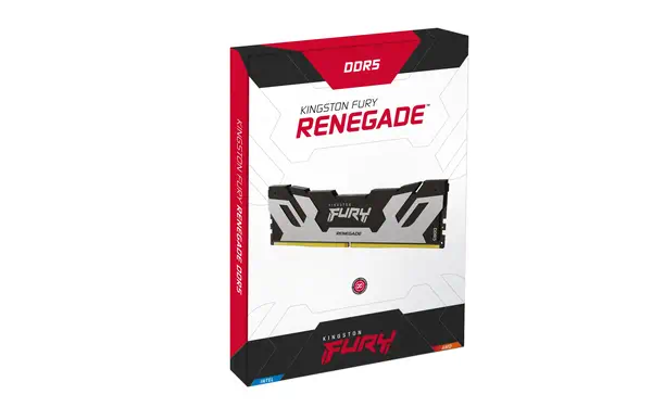 DIMM DDR5 CL32 16 Go 6 400 MT/s FURY Renegade Argent - Kingston - Mémoire - visuel 7