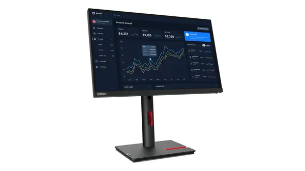 Lenovo ThinkVision T22i-30 LED display 54,6 cm (21.5") 1920 x 1080 pixels Full HD Noir - Ecran Ordinateur - visuel 6