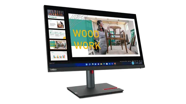 Lenovo ThinkVision P24q-30 LED display 60,5 cm (23.8") 2560 x 1440 pixels Quad HD Noir - Ecran Ordinateur - visuel 6