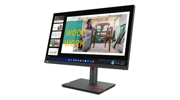 Lenovo ThinkVision P24q-30 LED display 60,5 cm (23.8") 2560 x 1440 pixels Quad HD Noir - Ecran Ordinateur - visuel 7
