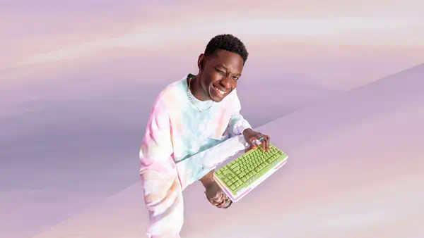 Logitech G 920-010463 clavier Gaming RF sans fil + Bluetooth QWERTY Anglais britannique Blanc - Clavier - visuel 5