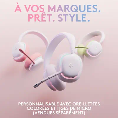Logitech G G735, G735 Headset Logitech - visuel 1 - hello RSE - PERSONNALISEZ VOTRE CONFIGURATION