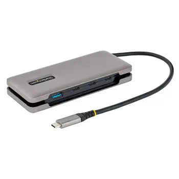 Achat Station d'accueil pour portable StarTech.com Hub USB-C à 4 Ports - 1x USB A et 3x USB C - Adaptateur Multiport USB 3.1 10Gbps - Alimentation par Bus - Hub USB Type-C avec Câble de 25 cm - Hub/Splitter USB-C vers USB-A Portable sur hello RSE