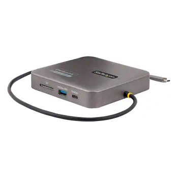 Achat Station d'accueil pour portable StarTech.com Adaptateur Multiport USB-C, Double HDMI Vidéo, 4K 60Hz, Hub USB-A/USB-C 10Gbps à 2 ports, 100W PD, GbE, SD, Câble de 56cm, Dock/Station d'Accueil de voyage sur hello RSE