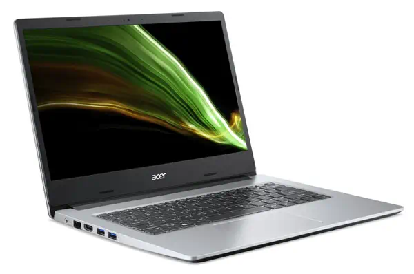 Acer Aspire 1 A114-33-C85G Intel® Celeron® N N4500 Ordinateur portable 35,6 cm (14") HD 4 Go DDR4-SD - PC Portable - visuel 2