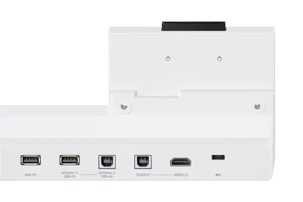 Samsung Flip4 Tray Plateau de connectivité Gris, Blanc - Affichage dynamique - visuel 3