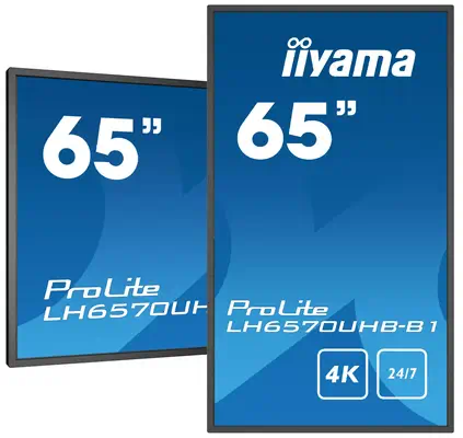 iiyama LH6570UHB-B1 Écran d'affichage dynamique Écran plat de signalisation numérique 163,8 cm (64.5 - Affichage dynamique - visuel 5