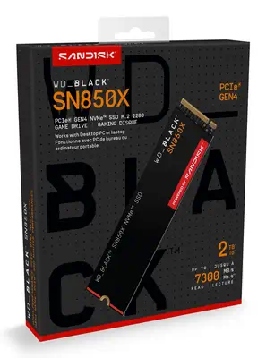 WD_BLACK SN850X NVMe - Sandisk - Disque dur SSD - visuel 6