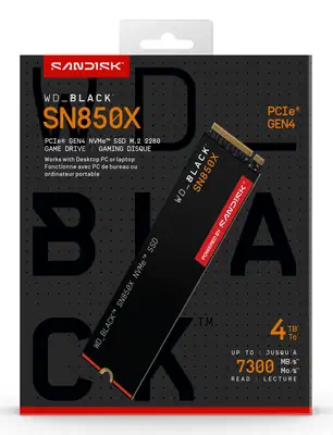 WD_BLACK SN850X NVMe - Western Digital - Disque dur SSD - visuel 5