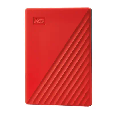 Western Digital My Passport disque dur externe 4 To 3.2 Gen 1 (3.1 Gen 1) Rouge - Disque dur Externe - visuel 1