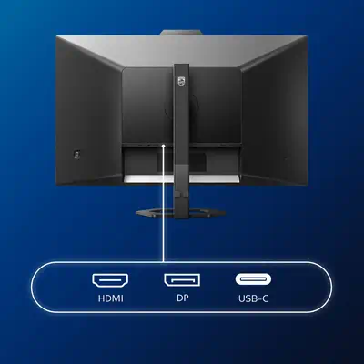 Philips 5000 series 27E1N5600HE/00 écran plat de PC Philips - visuel 1 - hello RSE - Webcam et micro antibruit