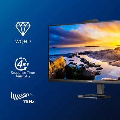 Philips 5000 series 27E1N5600HE/00 écran plat de PC Philips - visuel 1 - hello RSE - Touche de basculement du menu EasySelect